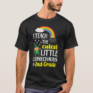 T-shirt j'enseigne le plus mignon petit leprechauns 2e gra