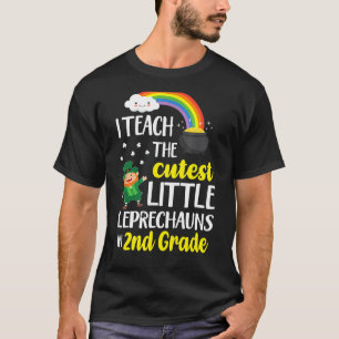 T-shirt j'enseigne le plus mignon petit leprechauns 2e gra