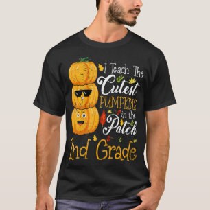 T-shirt J'Enseigne Les Citrouilles Les Plus Cuttes Dans Le