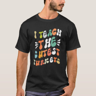 T-shirt J'Enseigne Les Petites Déchets Les Plus Croustilla