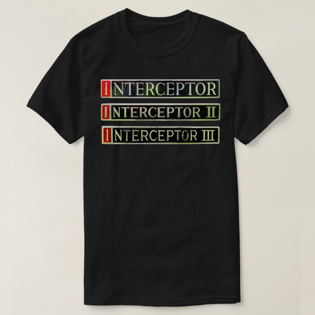 T-shirt Jensen Interceptor 19601970s badges classiques (Design devant)