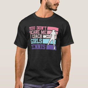 T-shirt J'Entraîne Fille Tennis Tennis Entraîneur Tennis E