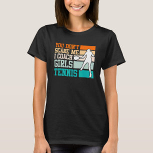 T-shirt J'Entraîne Fille Tennis Tennis Entraîneur Tennis E