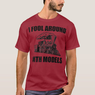 T-shirt J'Envie De Trains Chemin De Fer À Vapeur