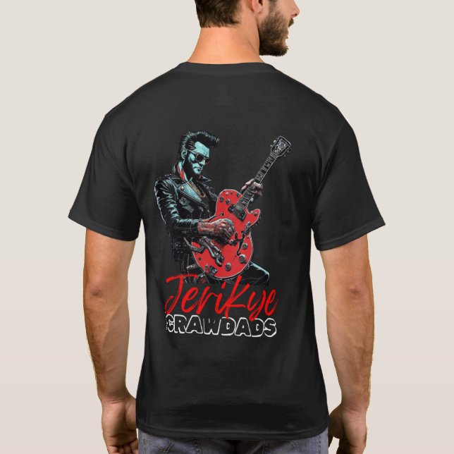 T-shirt Jerikye et la danse des Crawdads (Dos)
