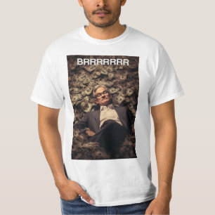 T-shirt Jerome Powell : Brrrrr - Wall Street Bets Artwork