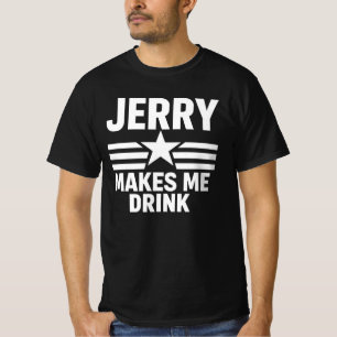 T-shirt Jerry hilarant me fait, J'aime Dallas, J'adore D