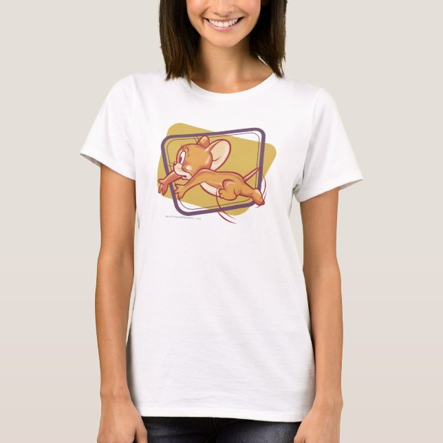 T-shirt Jerry Running Peur (Devant)