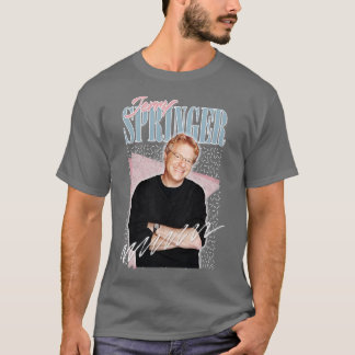 T-shirt Jerry Springer Vintage Look 90s Style Design