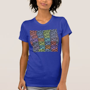 T-shirt Jersey Floral (Lapis) multicolore