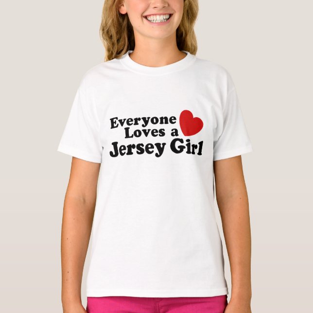 T-shirt Jersey Girl (Devant)