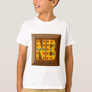 T-shirt jersey  Nouveau-Brunswick CHOCOLAT BONBONS
