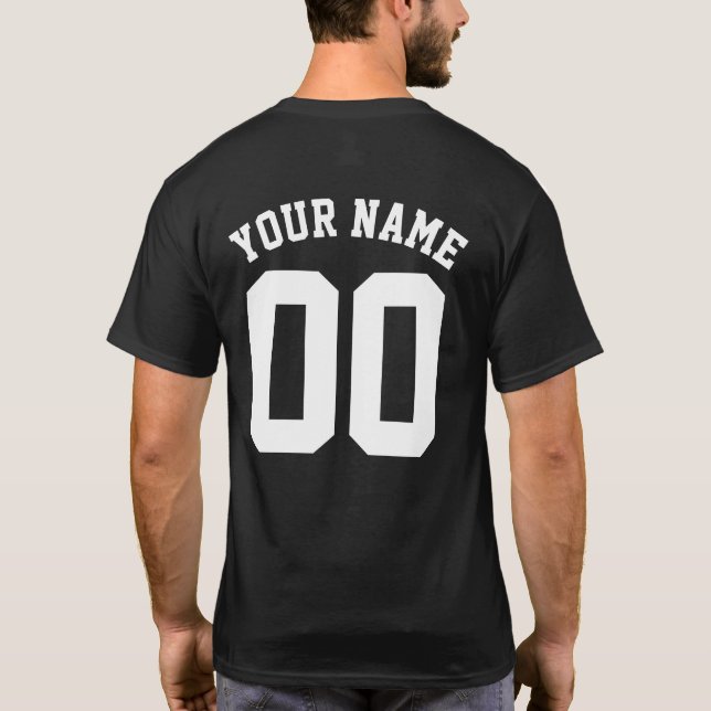 T-shirt Jersey Sports Custom (Dos)