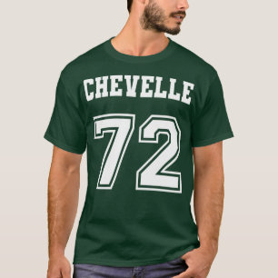 T-shirt Jersey Style Chevelle 72 1972 Old School Muscle Ca
