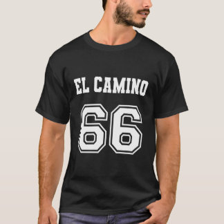 T-shirt Jersey Style El Camino 66 1966 Old School Muscle C
