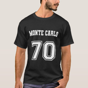 T-shirt Jersey Style Monte Carlo 70 1970 Old School Muscle