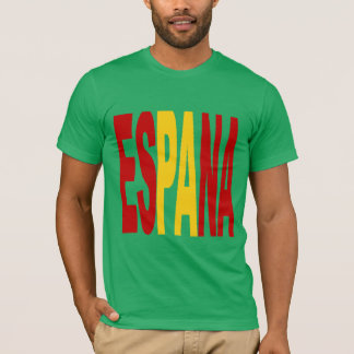 T-shirt jersey vert gazon ESPANA