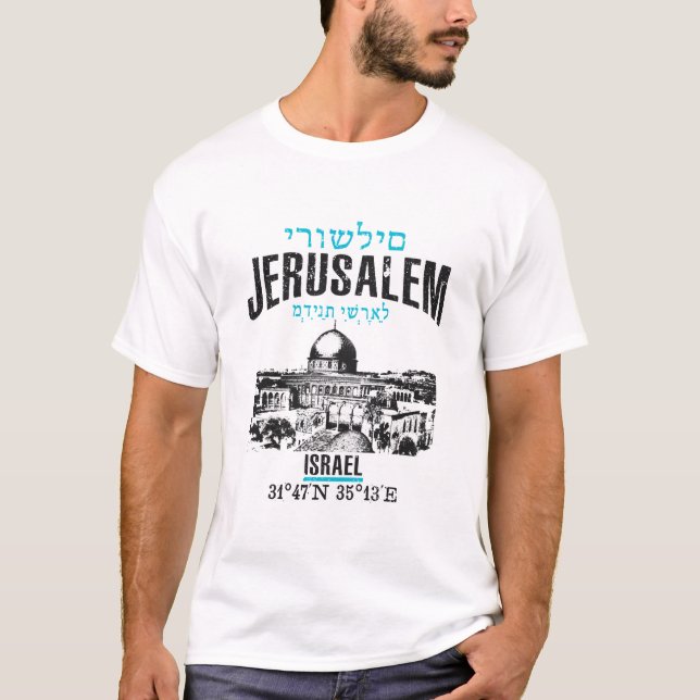 T-shirt Jérusalem (Devant)