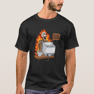 T-shirt J'Espère Que Ce Courriel Vous Trouve Bien Hallowee