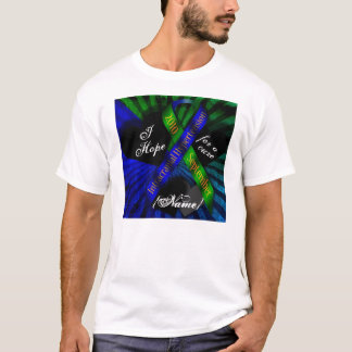 T-shirt J'espère un ruban de traitement