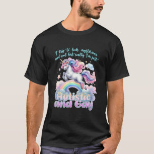 T-shirt J'essaie d'avoir l'air Mystérieux & Cool MAIS je s
