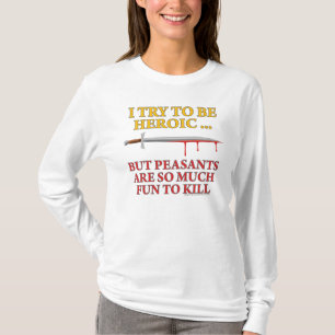 T-shirt J'essaye d'être héroïque