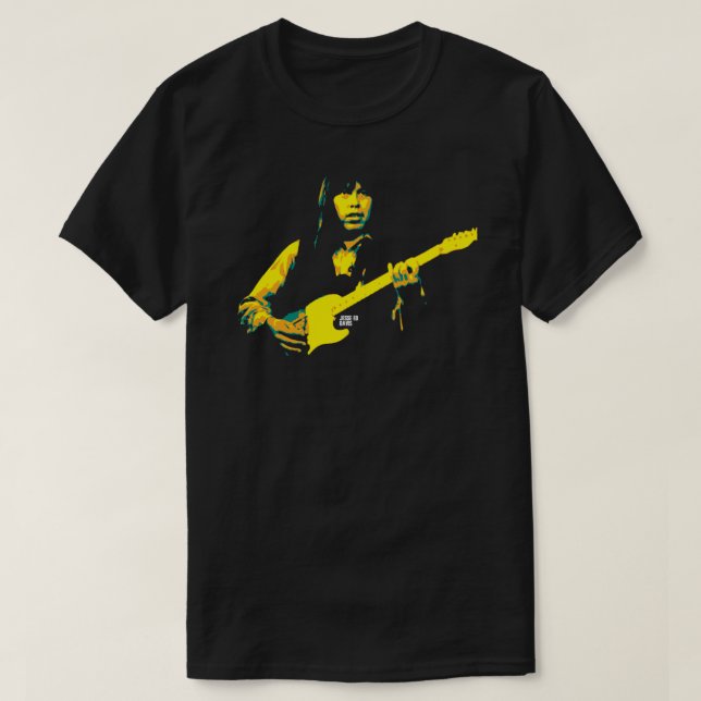 T-shirt Jesse Ed Davis. Jesse Edwin Davis. Amérindien (Design devant)