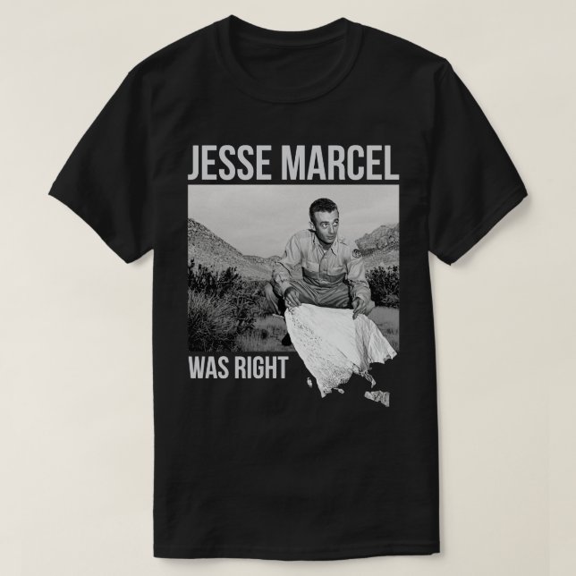 T-shirt Jesse Marcel Roswell (Design devant)