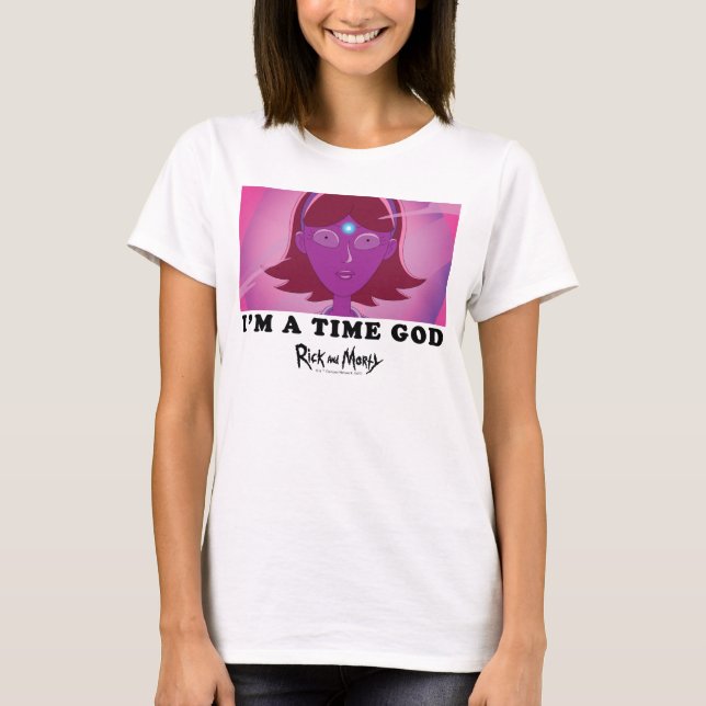 T-shirt Jessica - Je suis un temps Dieu (Devant)