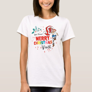 T-shirt Jessie   Joyeux Noël Y'all
