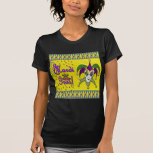 T-shirt Jester Mask Mardi Gras Arlequin