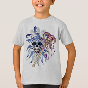 T-shirt Jester Skull