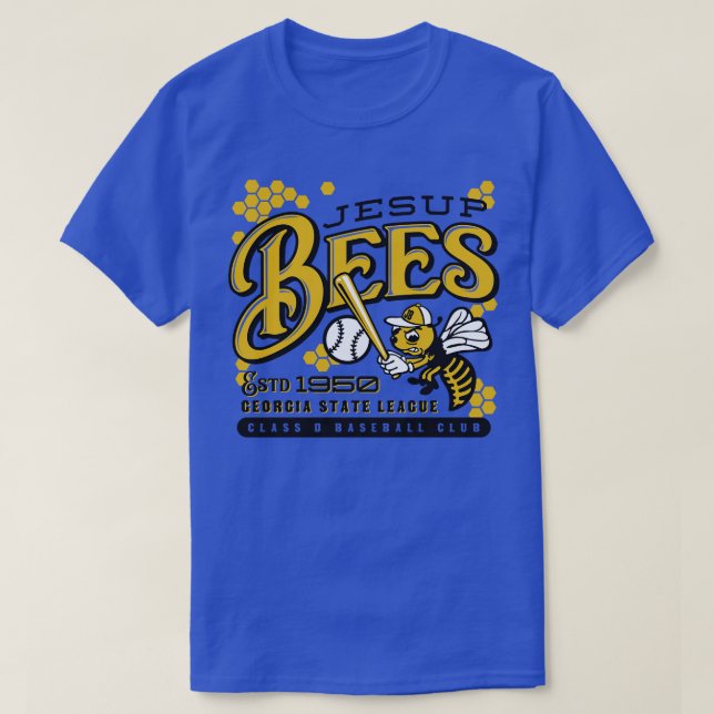 T-shirt Jesup Bees Baseball (Design devant)