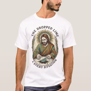 T-shirt Jésus a laissé tomber un quartier de citron vert s