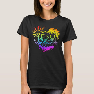 T-shirt Jesus Anchor of My Soul – Heart Cross