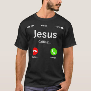 T-shirt Jésus Appelle - Christian T Shirt