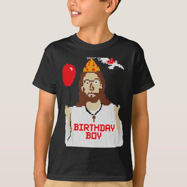 T-shirt Jesus Birthday Boy Christmas Essential T Shirt  (Devant)
