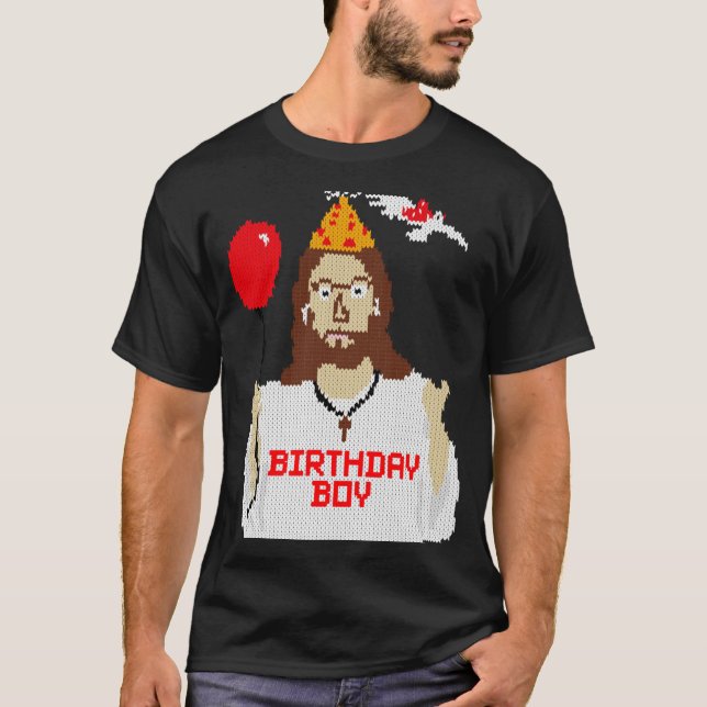 T-shirt Jesus Birthday Boy Christmas Essential T Shirt  (Devant)