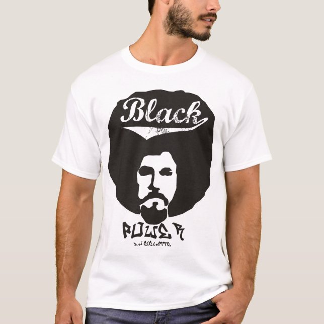 T-shirt Jésus Black Power (Devant)