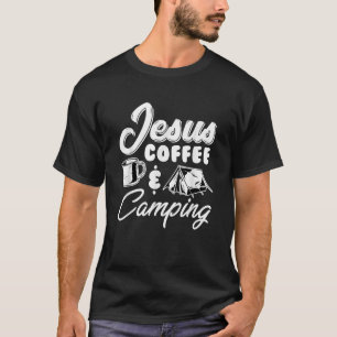 T-shirt Jesus Café Et Camping Jesus