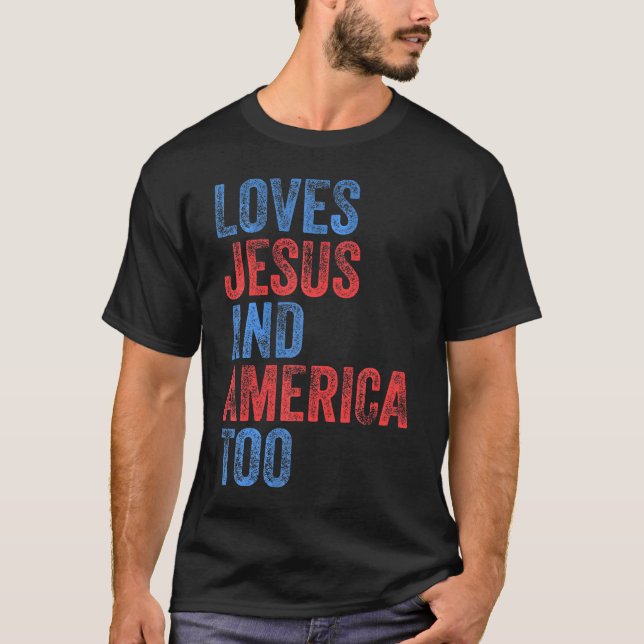 T-shirt Jésus Ce n'est pas une religion C'est une relation (Devant)