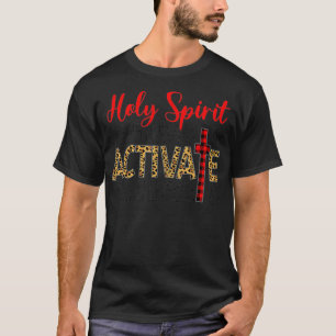 T-shirt Jésus Chrétiens Saint-Esprit Activer moi religieux