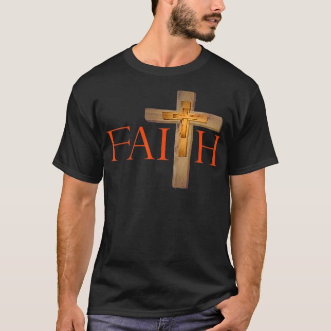 T-shirt Jésus Christ chrétienté Religion et (Devant)