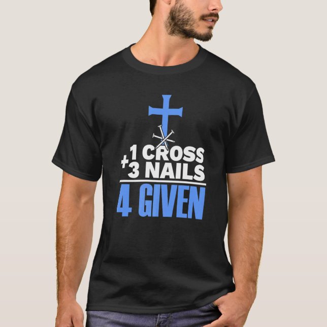 T-shirt Jésus Christ croyant chrétien Pasteur religieux M (Devant)