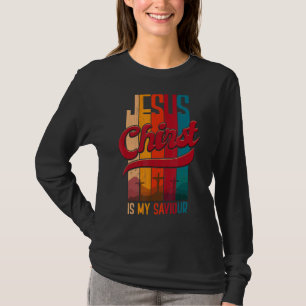 T-shirt Jésus Christ Est Mon Sauveur Pour Les Femmes Chrét