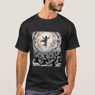 T-shirt Jésus Christ Le Rapace Art Religieux Chrétien