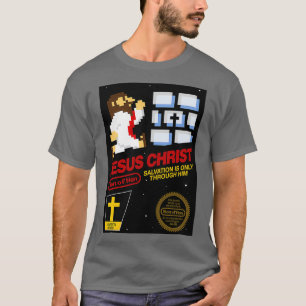 T-shirt Jésus Christ NES 8 bits