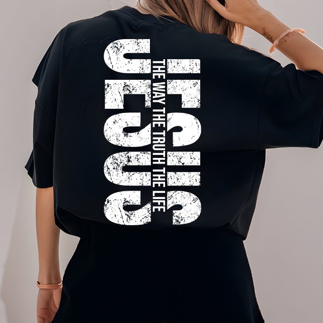 T-shirt Jesus Christan Religious Faith Bible Verse Church  (Créateur téléchargé)