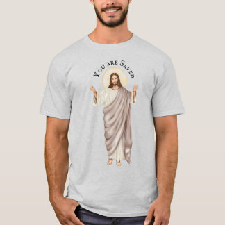 T-shirt Jésus dans la gloire approche avec bras ouverts U
