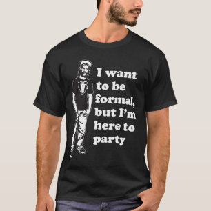 T-shirt Jésus dans un smoking - formel mais ici à la